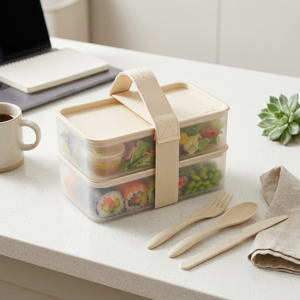 Portable Plastic Food Containe - Food Storage Microwave Safe recension och pris