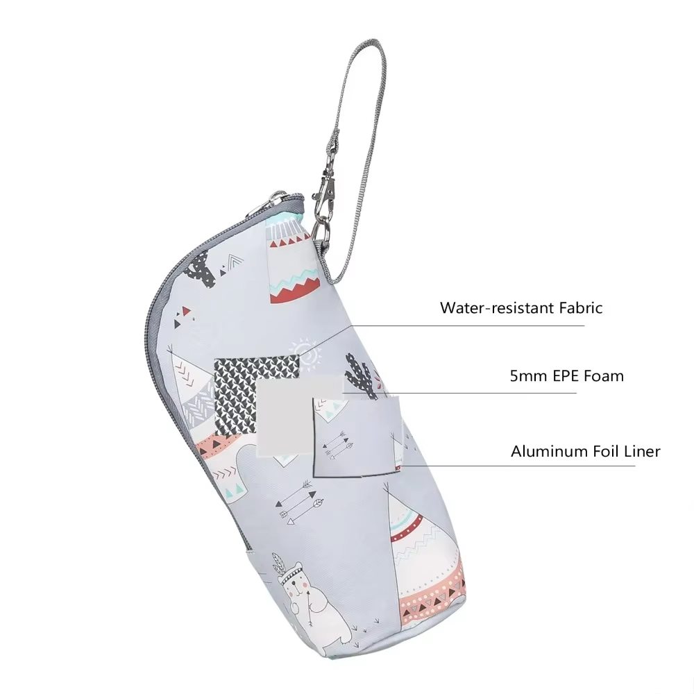 Baby Bottle Insulation Bag Uni - Food Storage Zipper Bags recension och pris