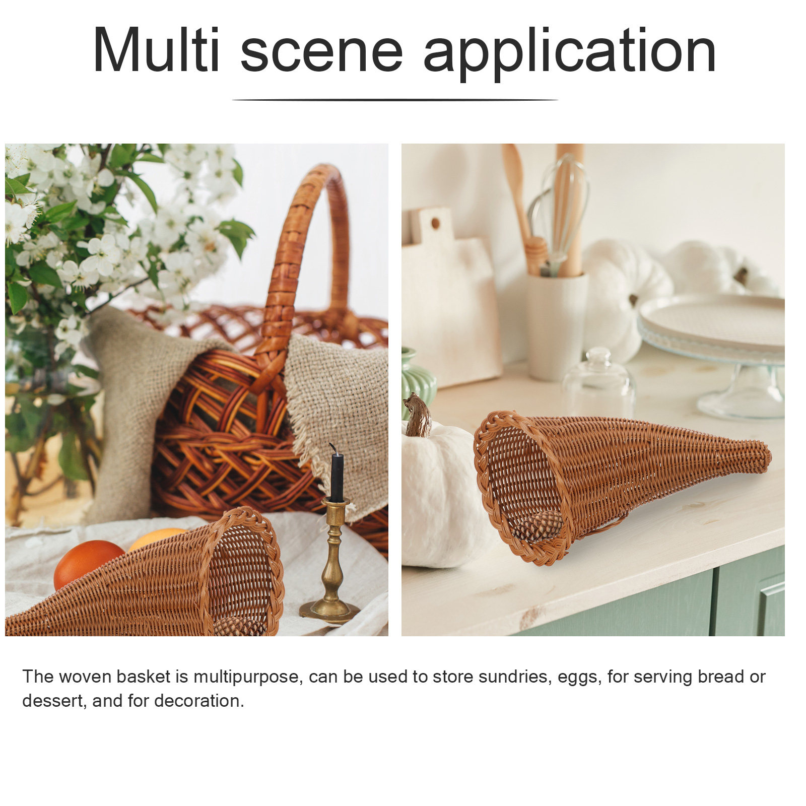 Cornucopia Basket Multipurpose - Food Storage Table recension och pris