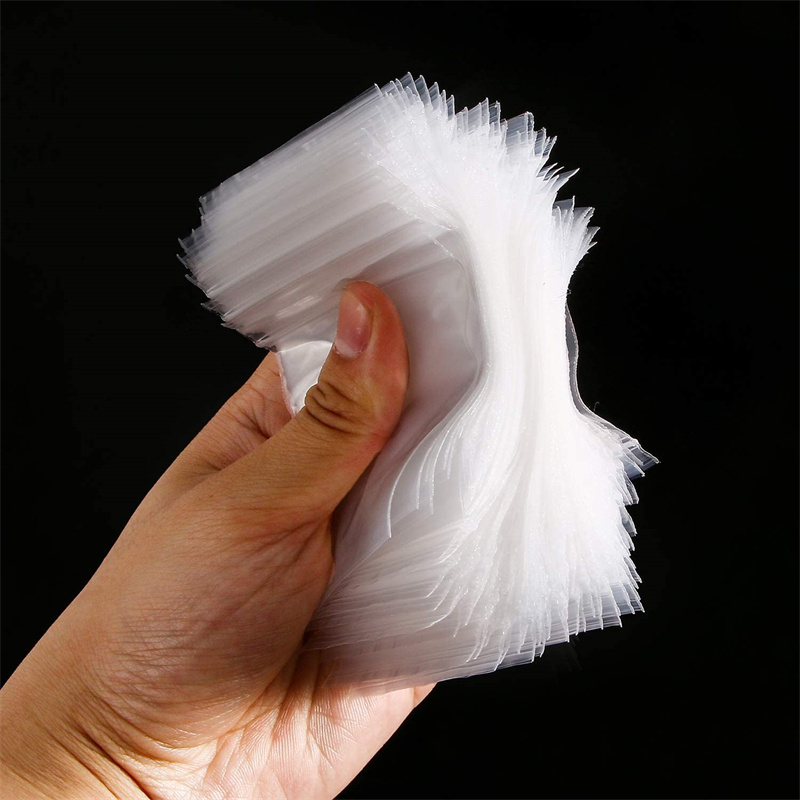 100Pieces Transparent Mini Sma - Food Storage Zipper Bags recension och pris