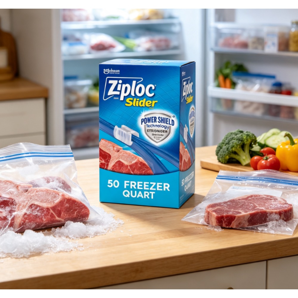 Ziploc Brand Slider Freezer Ba - Food Storage Ziploc recension och pris