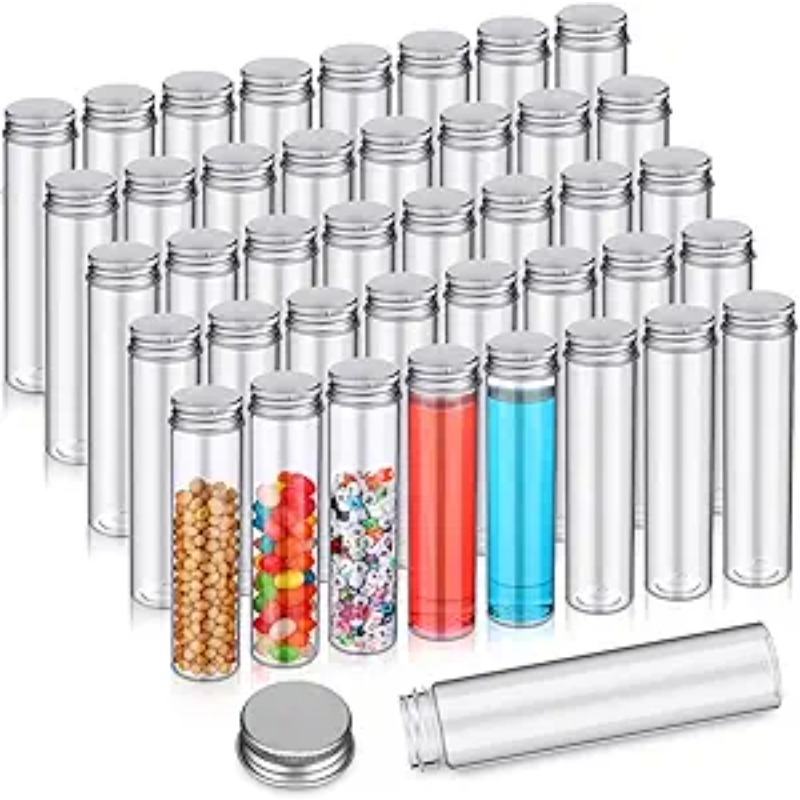 10pcs Plastic Test Tubes with  - Food Storage Youtube recension och pris