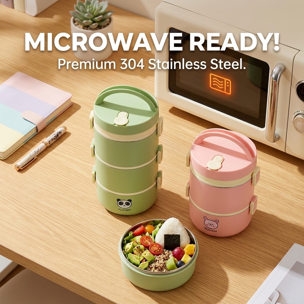 304 Stainless Steel Thermal Lu - Food Storage Made Easy recension och pris