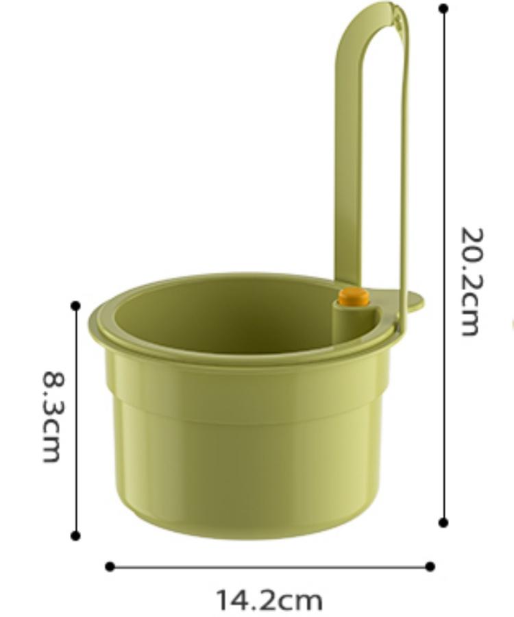 ABS+PC Round Filtration Basket - Food Storage Rack For Kitchen recension och pris