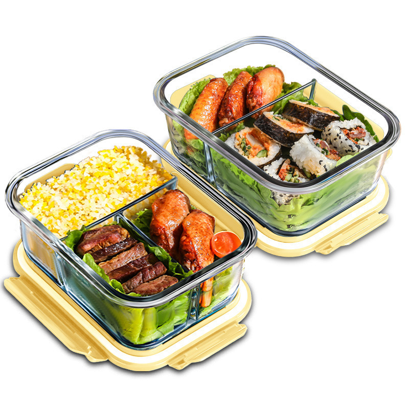 Glass Fresh-Keeping Box high B - Food Storage Glass Containers recension och pris