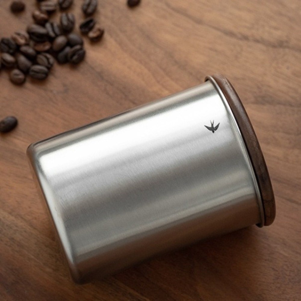 New Stainless Steel Matcha Jar - Food Storage News recension och pris