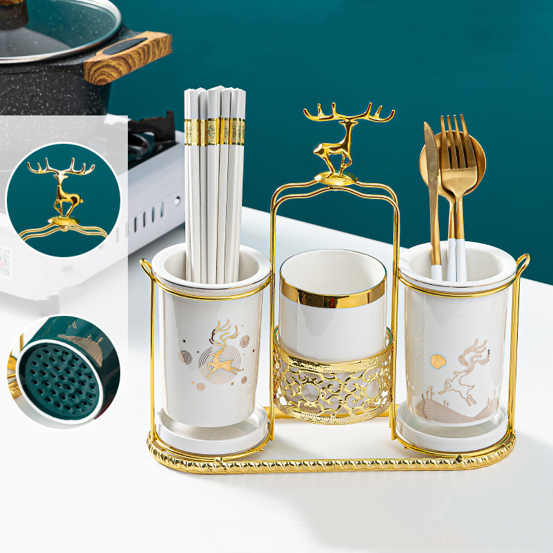 Gold Edged Ceramic Chopsticks  - Food Storage Youtube recension och pris