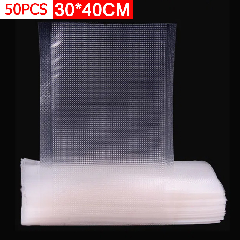 50PCS 30x40cm Textured Vacuum  - Food Storage Vacuum Bags recension och pris