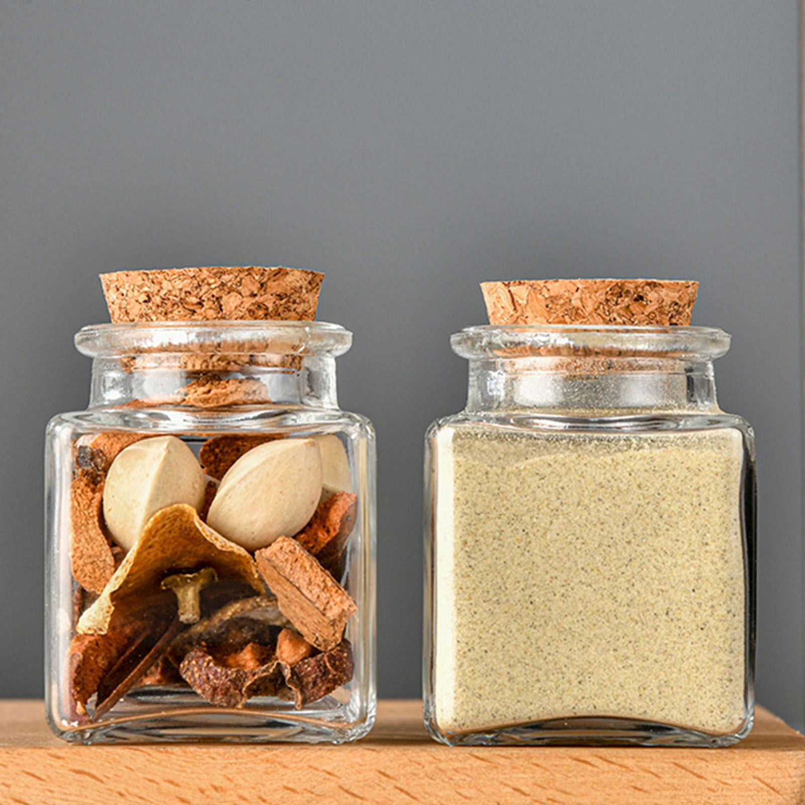 1/5/10Pcs Glass Storage Jars K - Food Storage Glass Containers recension och pris