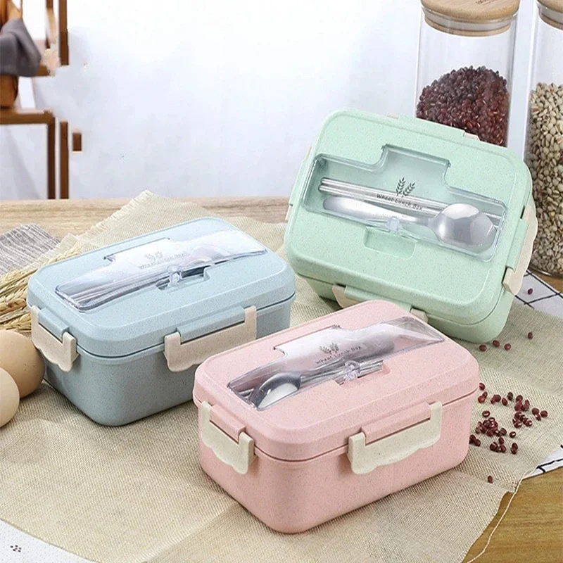 Microwave Lunch Box Wheat Stra - Food Storage Made Easy recension och pris