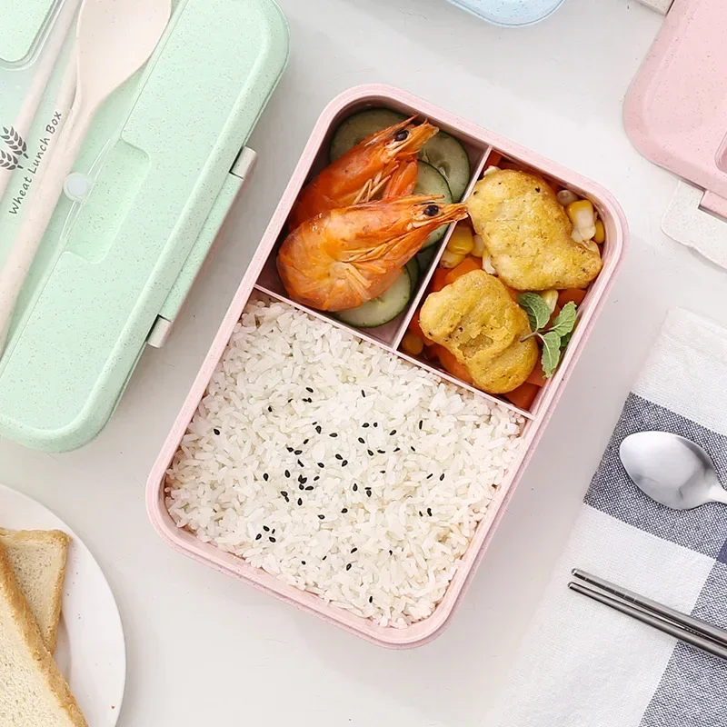 Microwave Lunch Box Wheat Stra - Food Storage Made Easy recension och pris