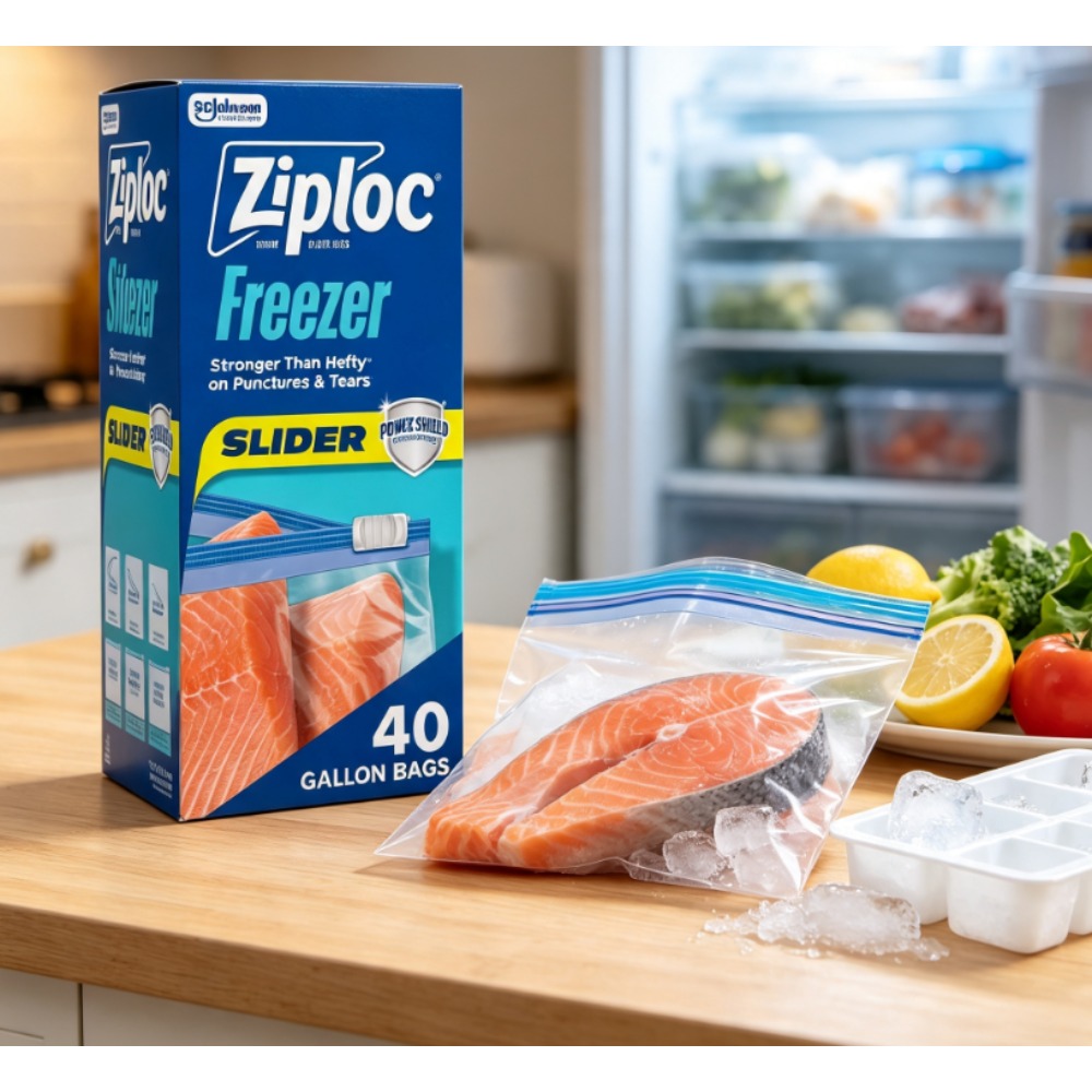 Ziploc Brand Slider Gallon Fre - Food Storage Ziploc recension och pris
