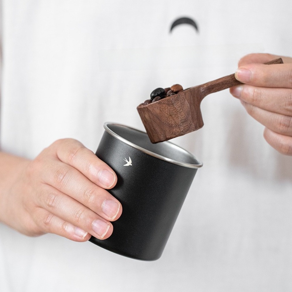 New Stainless Steel Matcha Jar - Food Storage News recension och pris