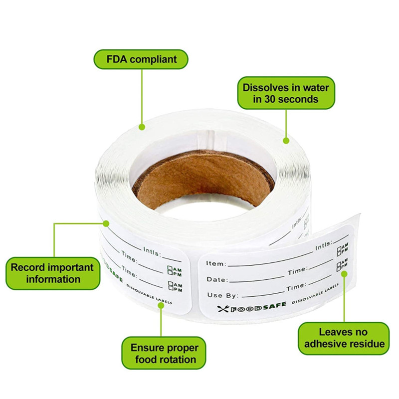 300/pcs Food Storage Labels Ad - Food Storage Label recension och pris