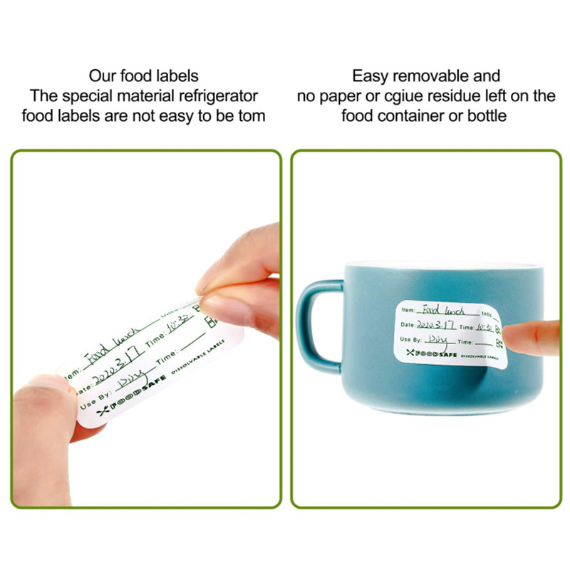 300/pcs Food Storage Labels Ad - Food Storage Label recension och pris