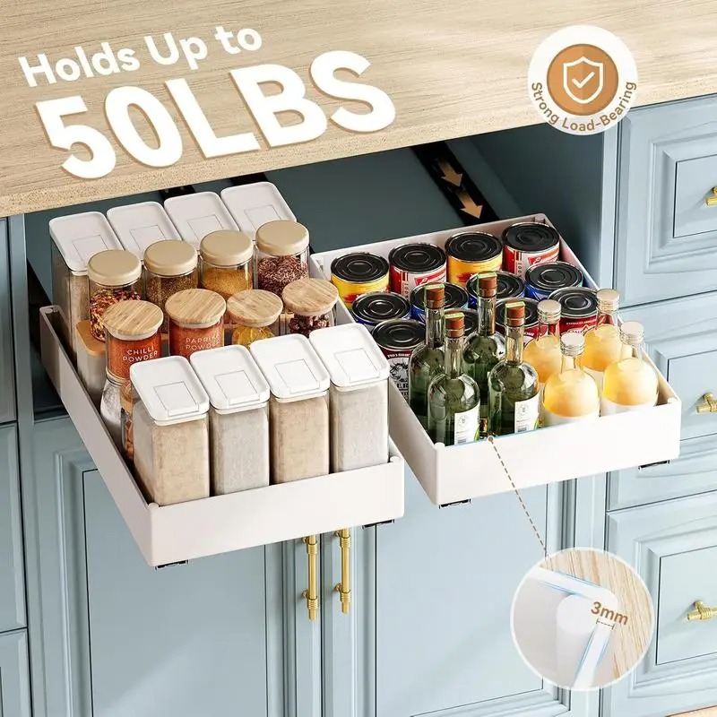 1-2pcs Kitchen Organizer Pull  - Food Storage Utensils recension och pris