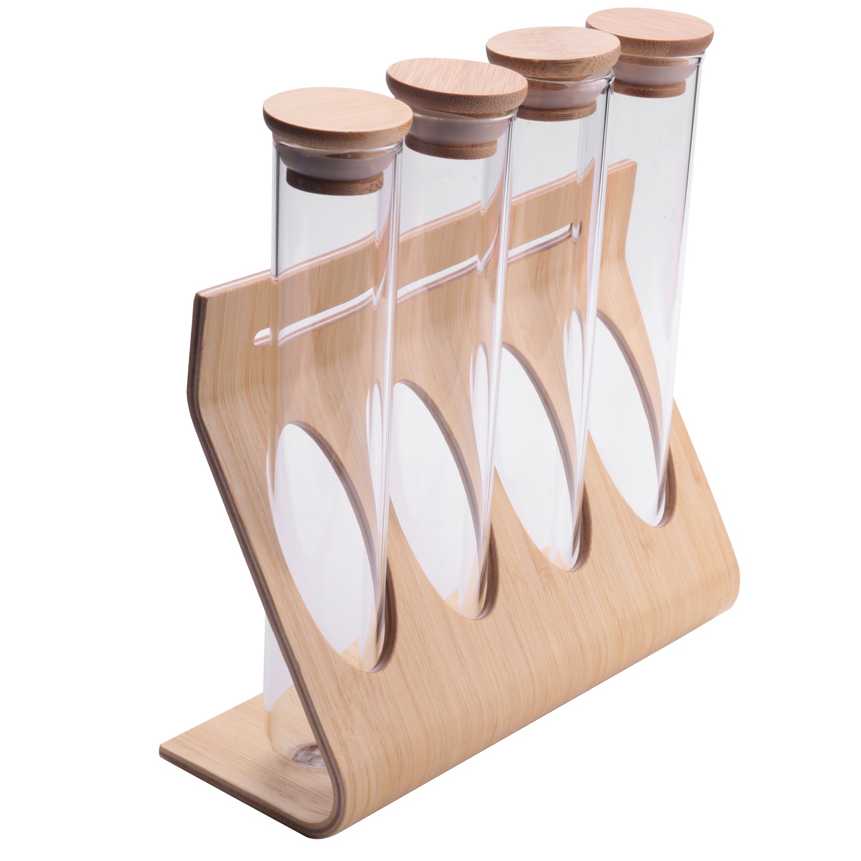 B52C Wooden Coffee Beans Tea D - Food Storage Youtube recension och pris