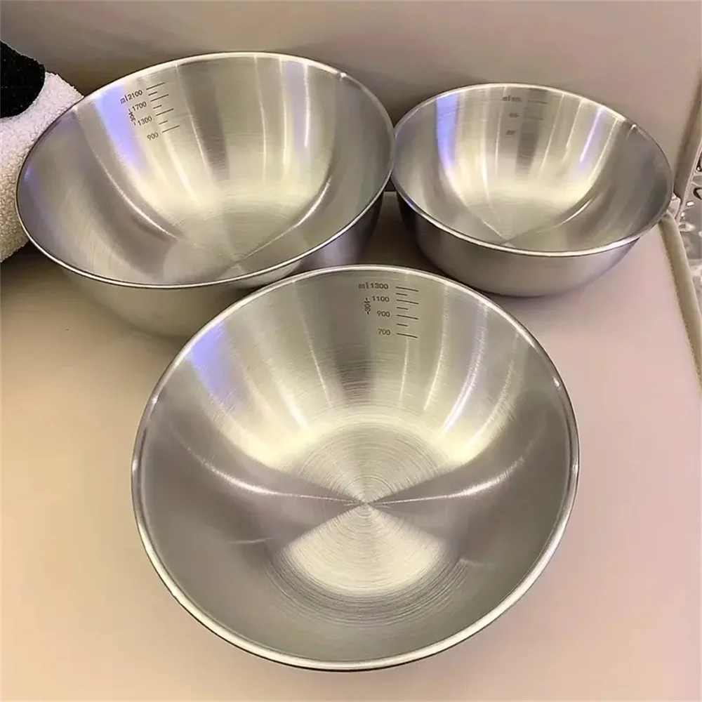 1-3 Stainless Steel Bowl Set w - Food Storage And Preservation recension och pris