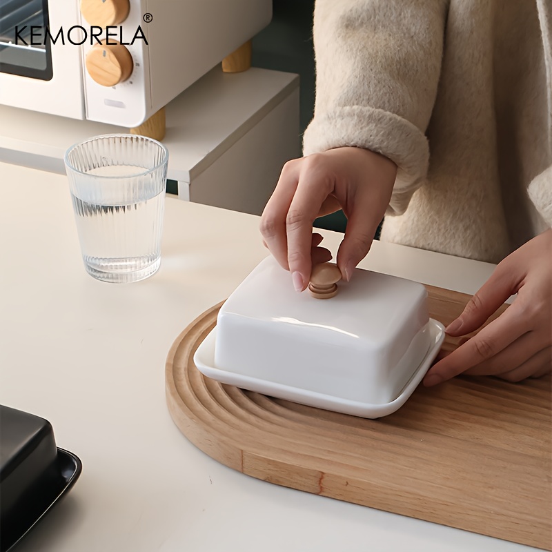 Ceramic Butter Dish with Lid R - Food Storage Made Easy recension och pris