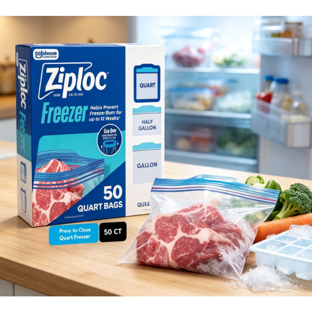 Ziploc Brand Freezer Food Stor - Food Storage Ziploc recension och pris
