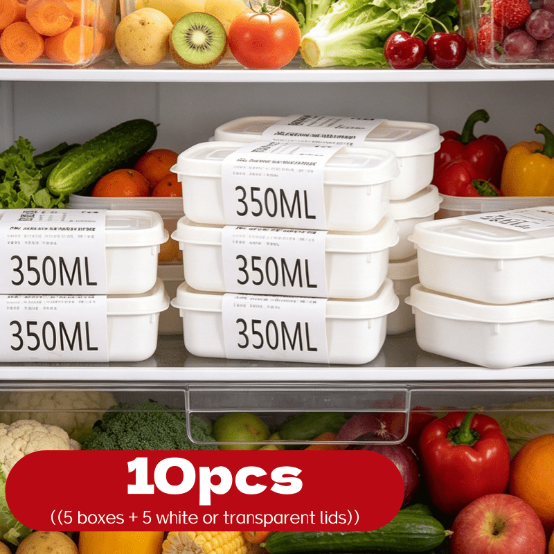 10Pcs Reusable Stackable Food  - Food Storage Warehouse recension och pris