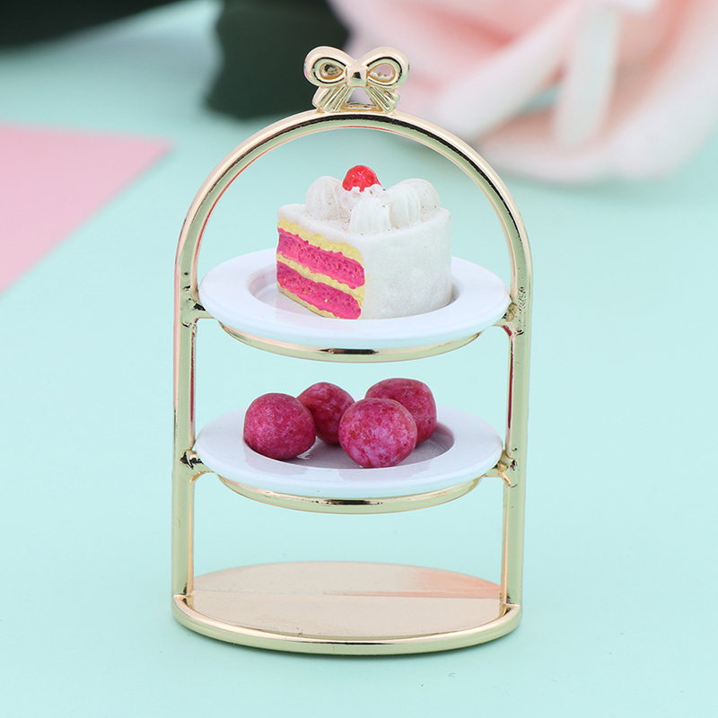 1P 3D Miniature Food DIY Craft - Food Storage Table recension och pris