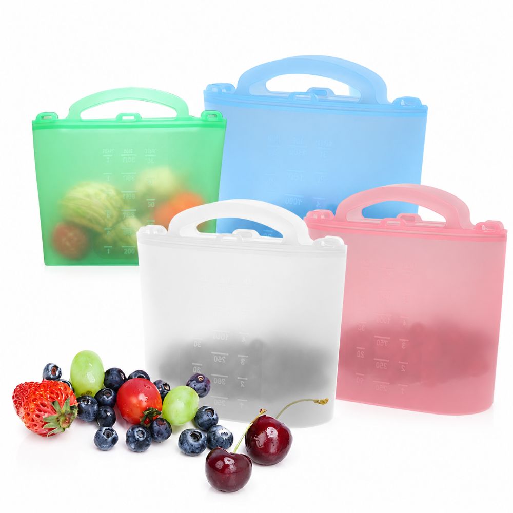 1500ml Food Storage Bags Leak- - Food Storage Ziploc recension och pris