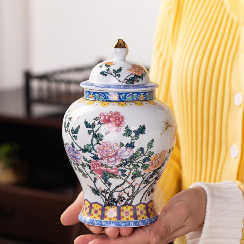 Gold-plated Ceramic Tea Jar Vi - Food Storage Utensils recension och pris
