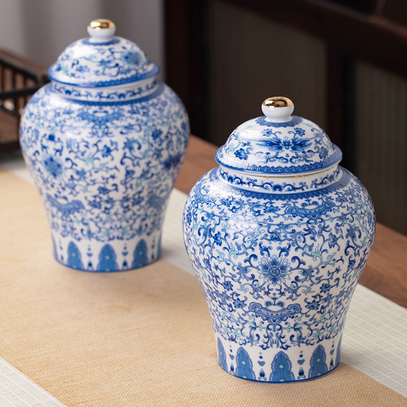 Gold-plated Ceramic Tea Jar Vi - Food Storage Utensils recension och pris