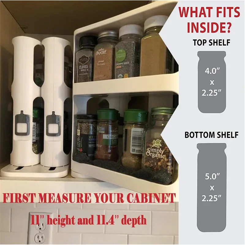 Multi-layer Storage Rotating R - Food Storage Without Plastic recension och pris