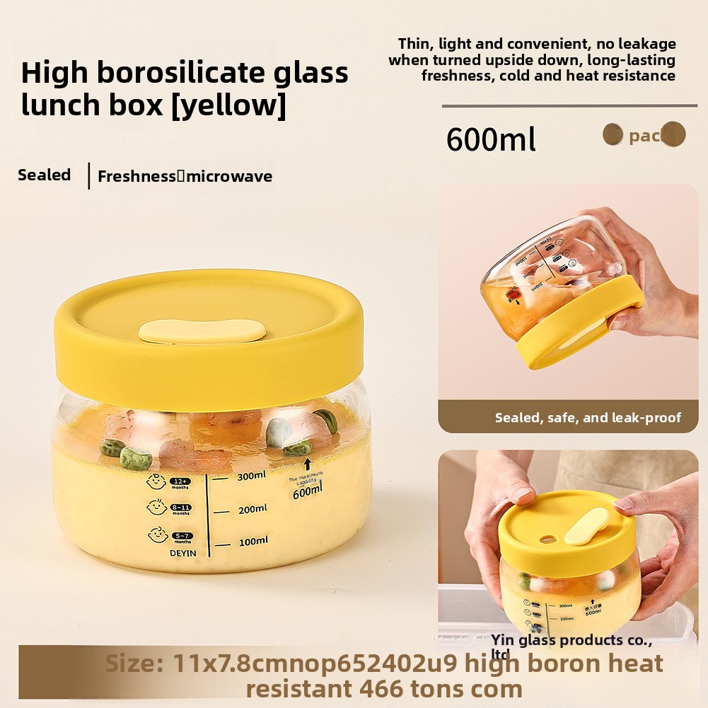 Glass Food Storage Container A - Food Storage Microwave Safe recension och pris