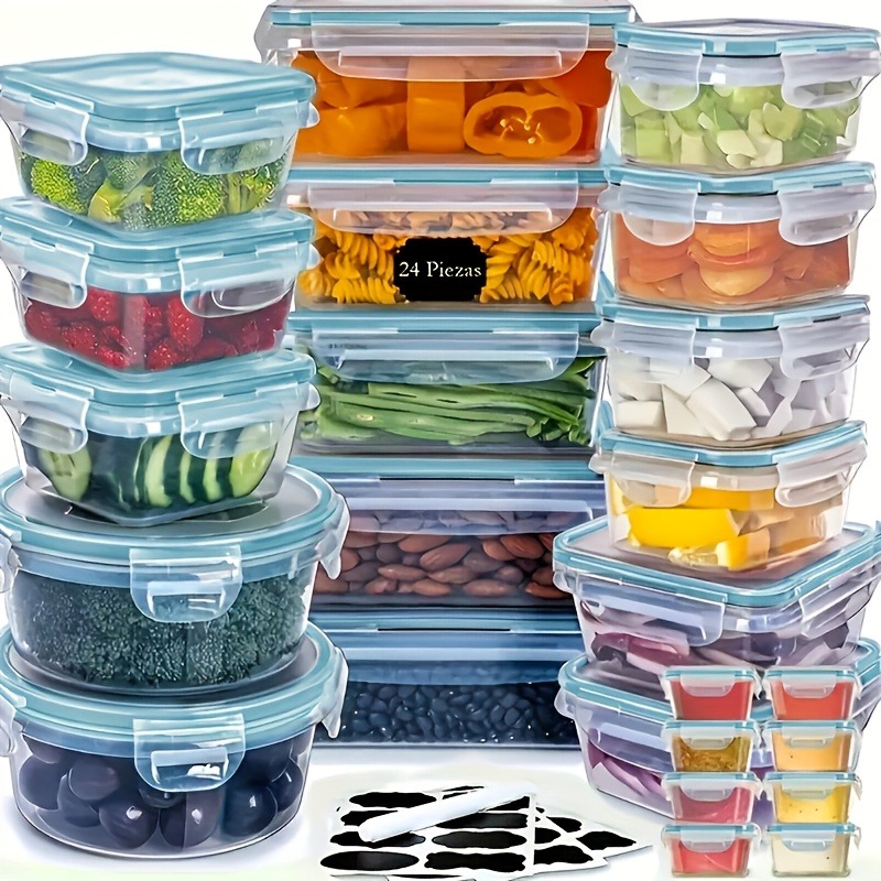48PCS BPA-Free Food Storage Se - Food Storage Label recension och pris