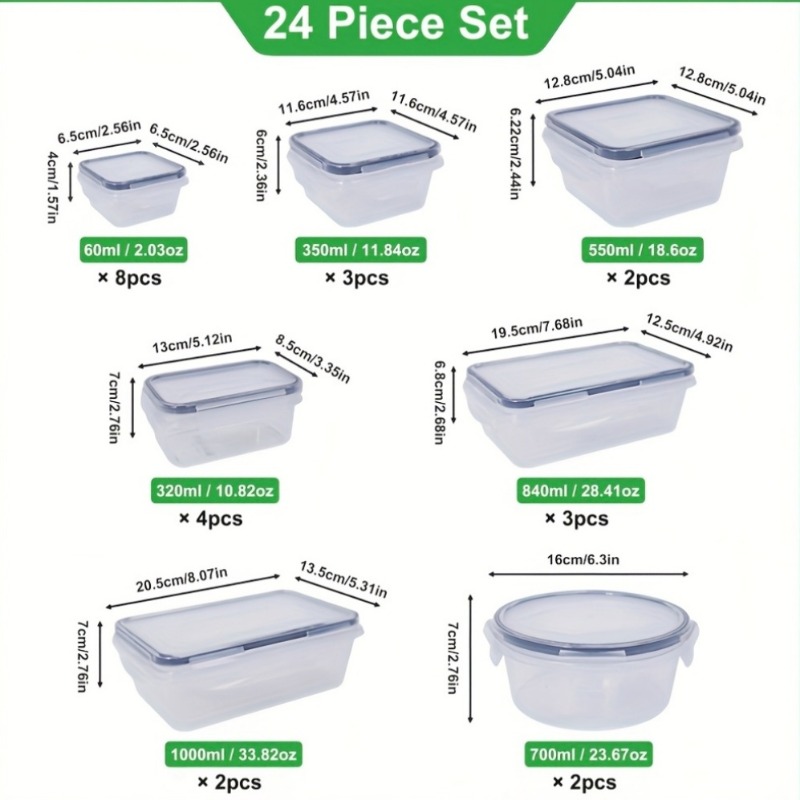 48PCS BPA-Free Food Storage Se - Food Storage Label recension och pris