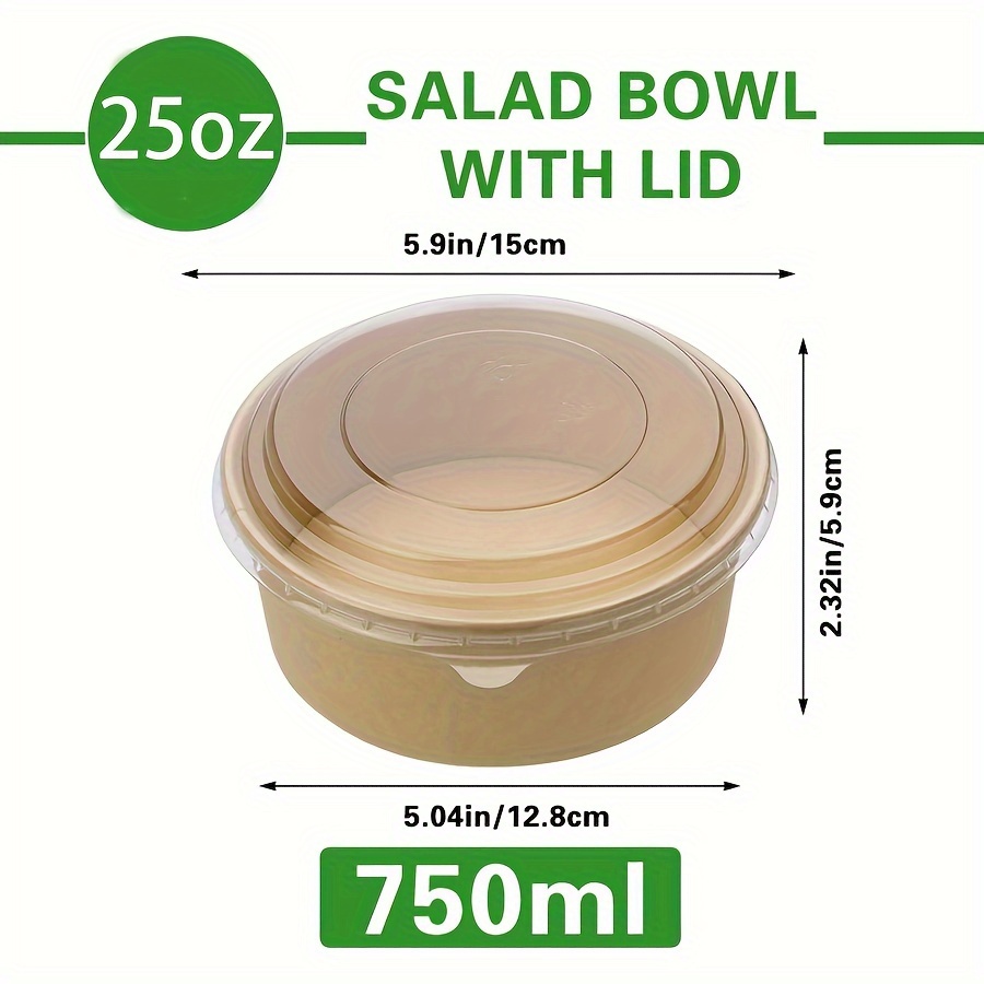25Oz/750Ml 25/50 Pack Paper Bo - Food Storage Warehouse recension och pris