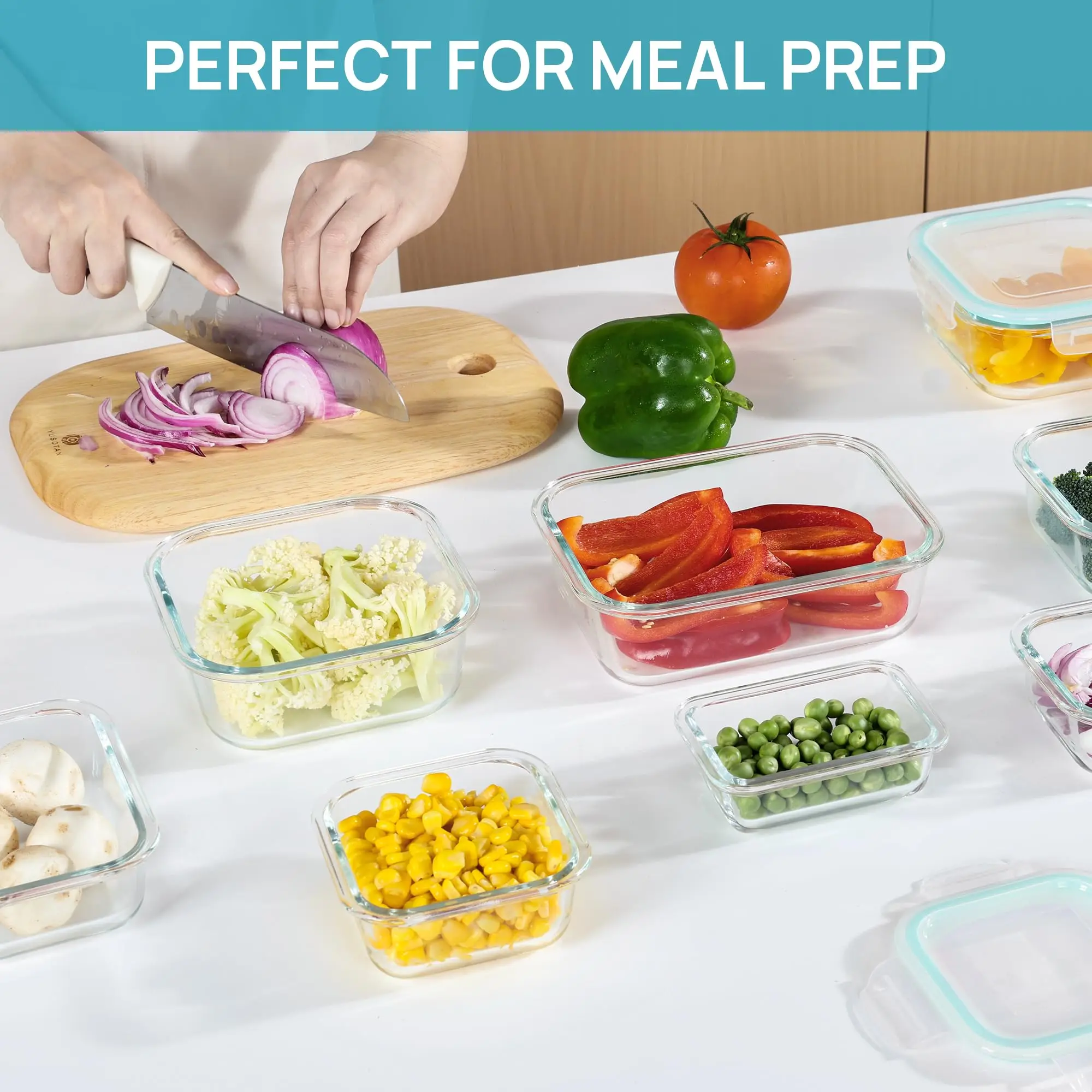Glass Lunch Box Food Storage C - Food Storage Glass Containers recension och pris