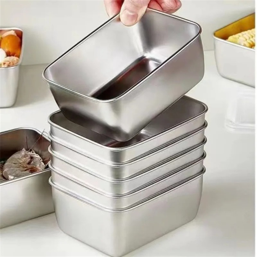 1/3/5pcs Stainless Steel Food  - Food Storage Warehouse recension och pris