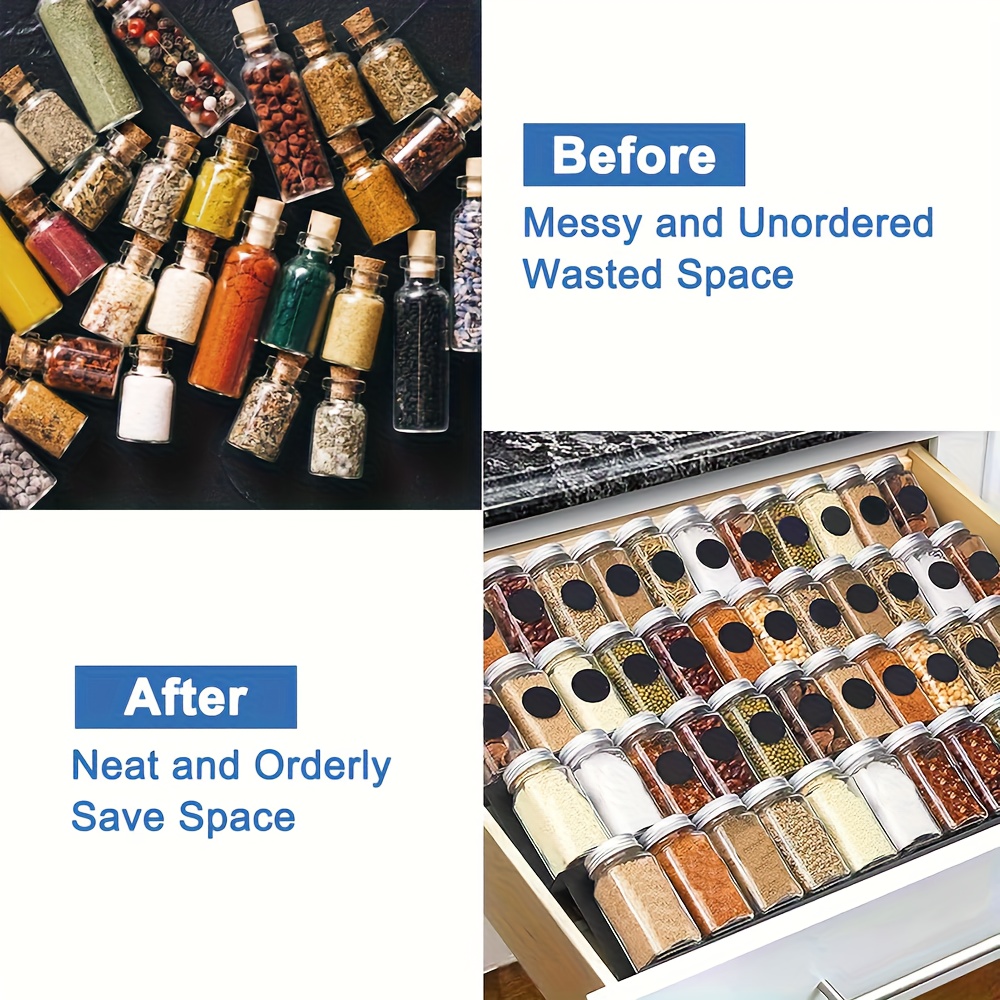 6pcs Expandable Spice Drawer O - Food Storage Utensils recension och pris