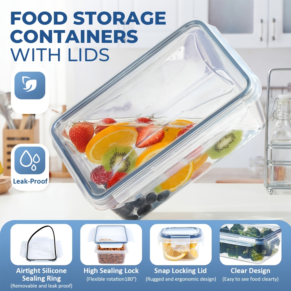 1PC Airtight Food Storage Cont - Food Storage Microwave Safe recension och pris