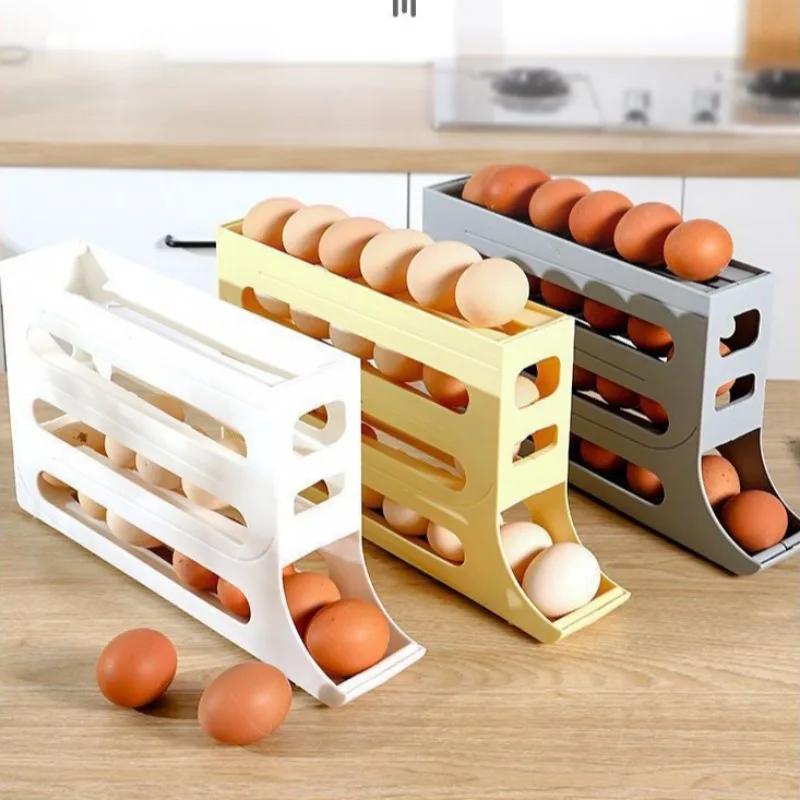 Refrigerator Eggs Storage Box  - Food Storage Cabinet For Kitchen recension och pris