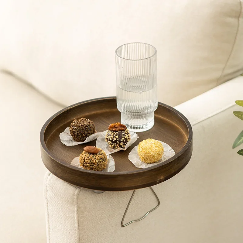 Sofa Side Clip-on Tray Table,  - Food Storage Table recension och pris