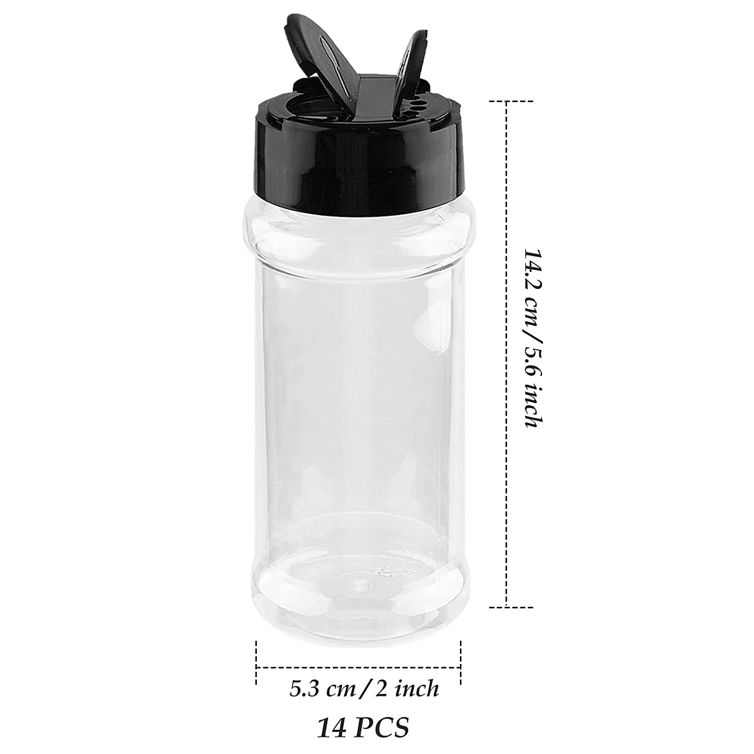 8Oz Spice Jar With Shaker Lids - Herb Keeper Container recension och pris