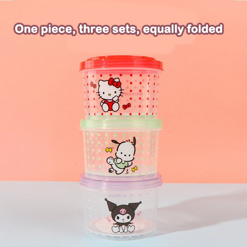 Kitty Bento Box Set 3 Pieces C - Food Storage Made Easy recension och pris